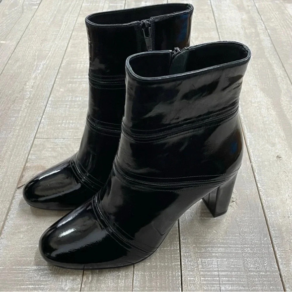 Mode Collective by Revolve the Alchemy Boot in Black Patent Leather 6 - Picture 3 of 15